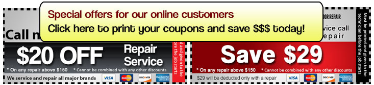 Our services coupon